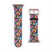 Floral Hibiscus - Apple Watch Band -Colorful Tropical Watch Strap