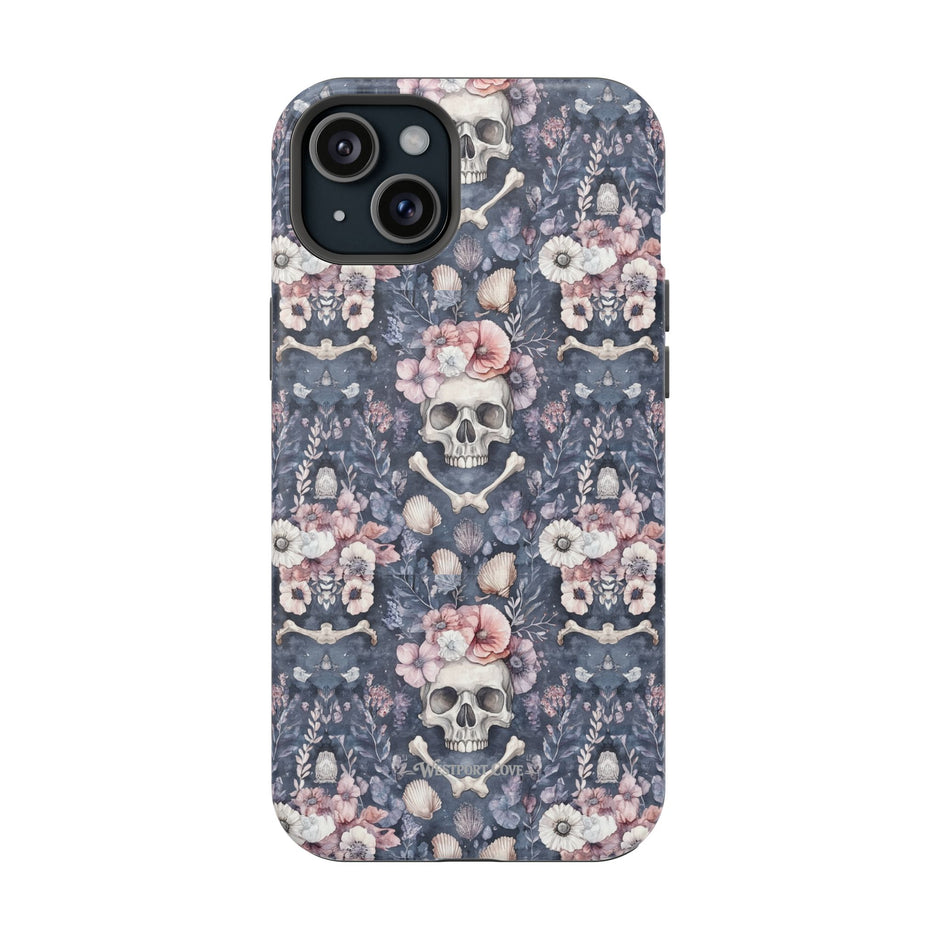 Floral Skull - Extreme MagSafe Phone Case