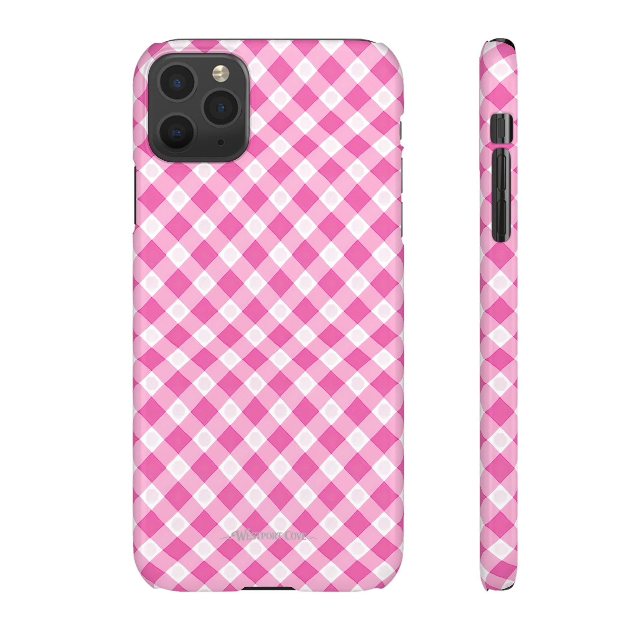 Pink Gingham - Elite Case