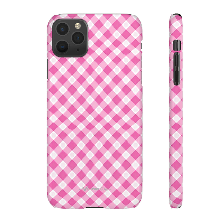 Pink Gingham - Elite Case