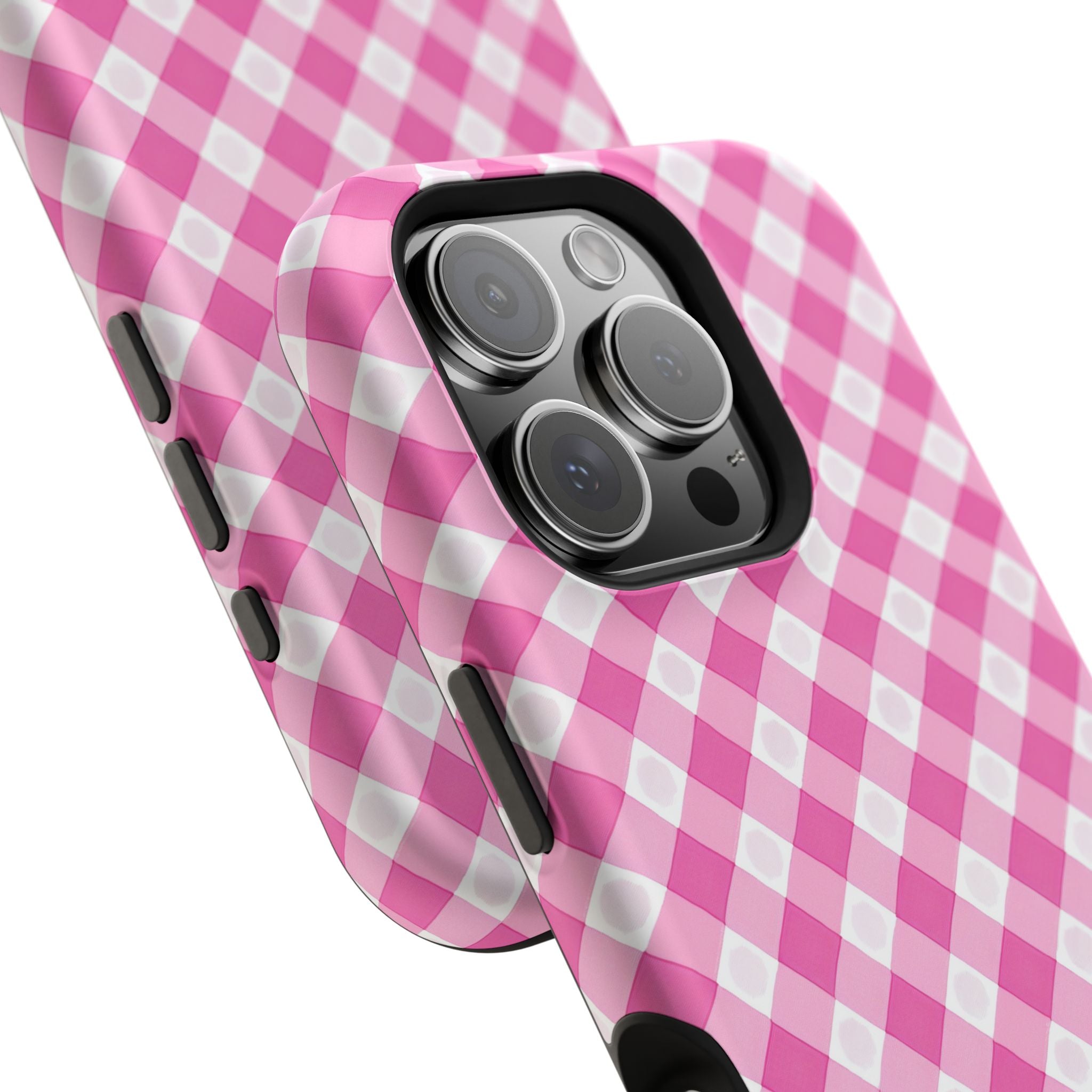 Pink Gingham - Extreme Phone Case