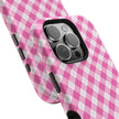 Pink Gingham - Extreme Phone Case