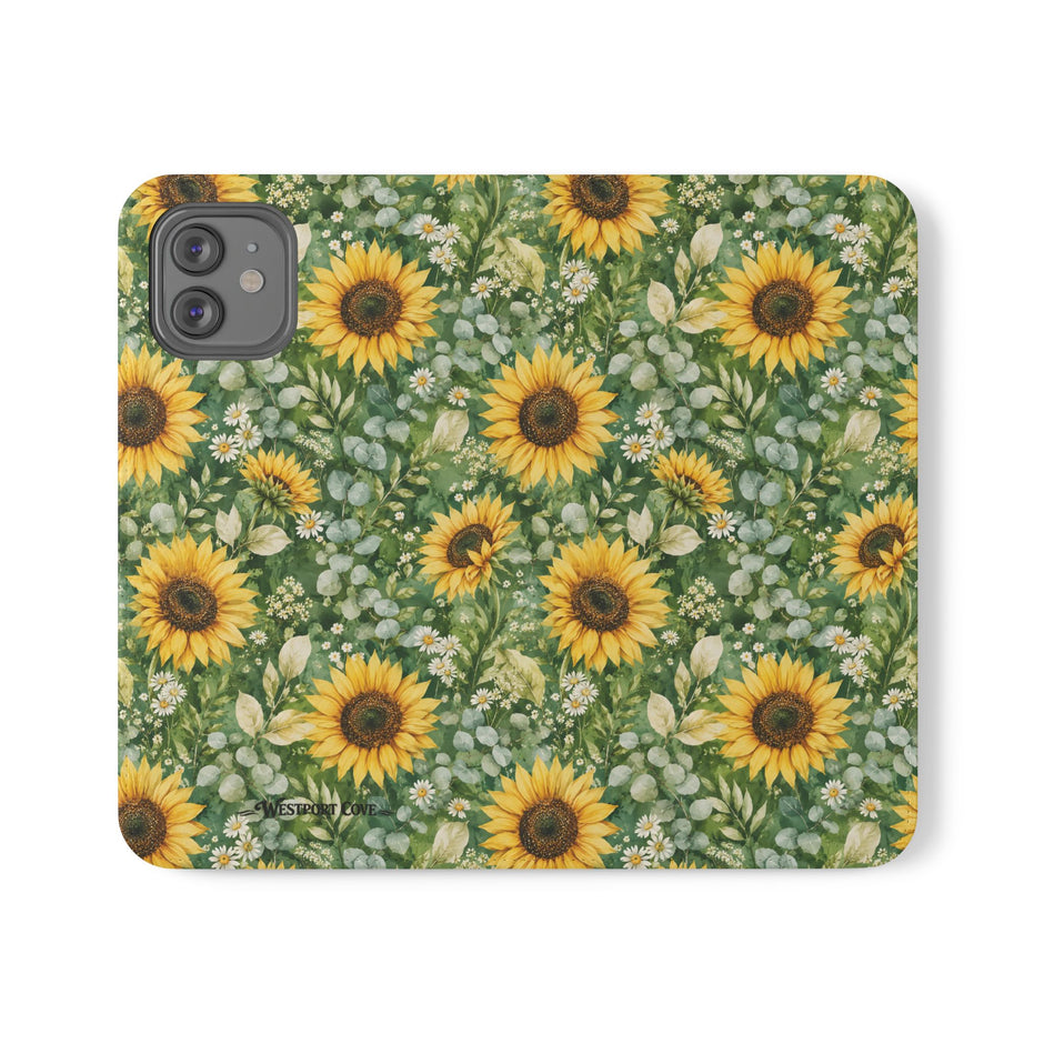 Sunflower Garden - Flip Case