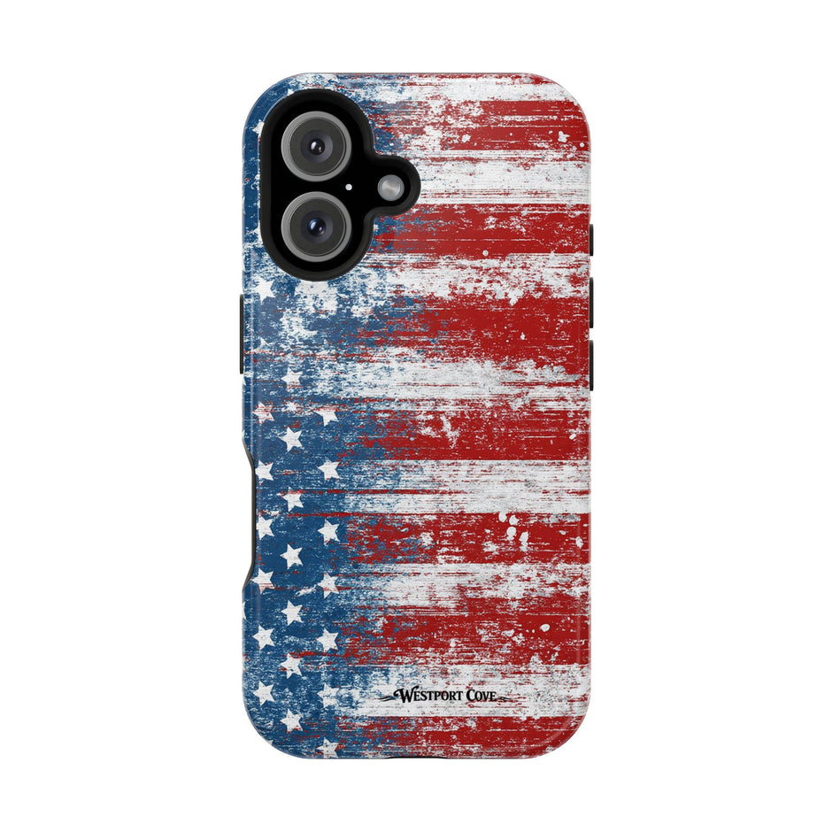 American Flag Distressed - Extreme MagSafe Phone Case