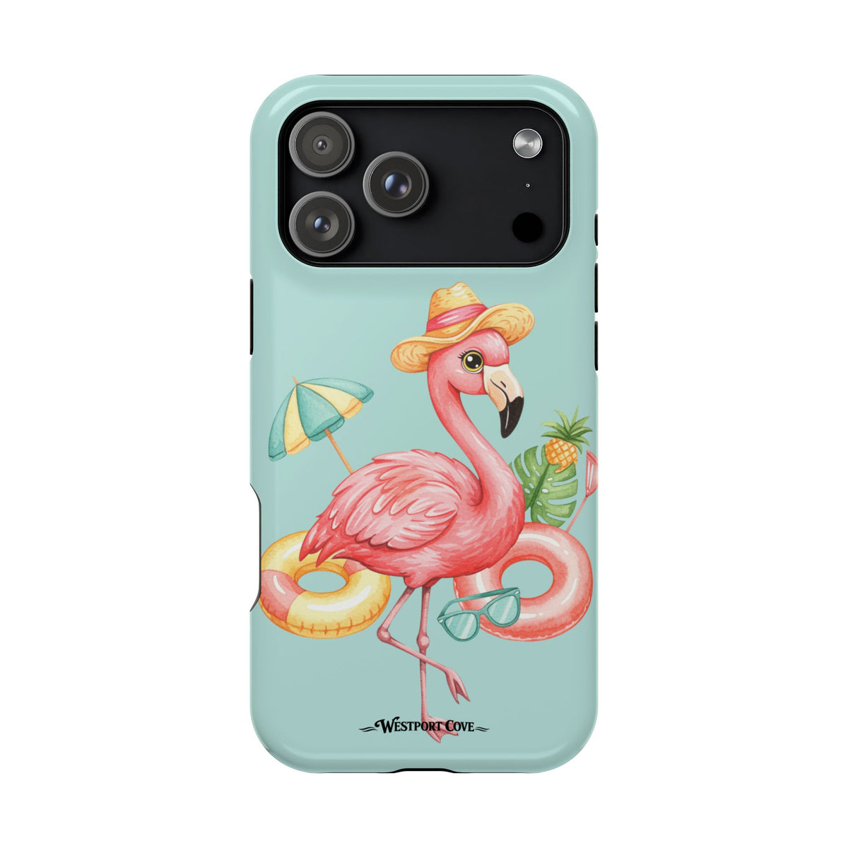 Tropical Flamingo - Extreme MagSafe Phone Case - Westport Cove
