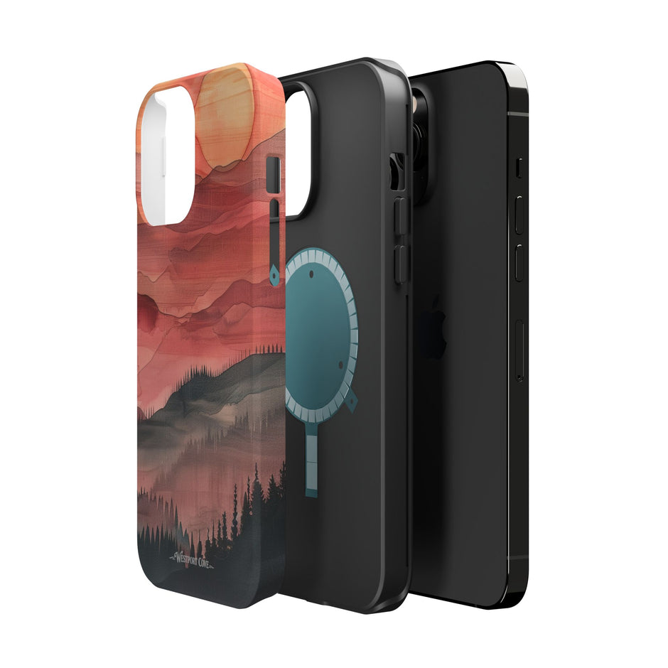 Sunset Mountain - Extreme MagSafe Phone Case