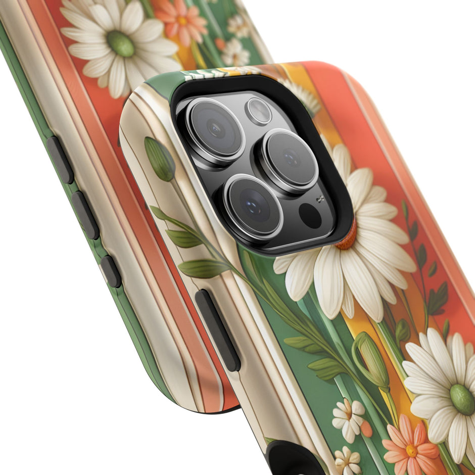 Daisy Stripe - Extreme MagSafe Phone Case