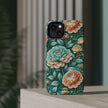 Teal Peony - Extreme MagSafe Phone Case