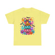 Cute Rainbow Pumpkin Stack Halloween Tee — Colorful Jack-o’-Lanterns & Ghosts T-Shirt