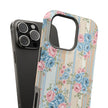 Floral Vintage Stripe - Extreme MagSafe Phone Case