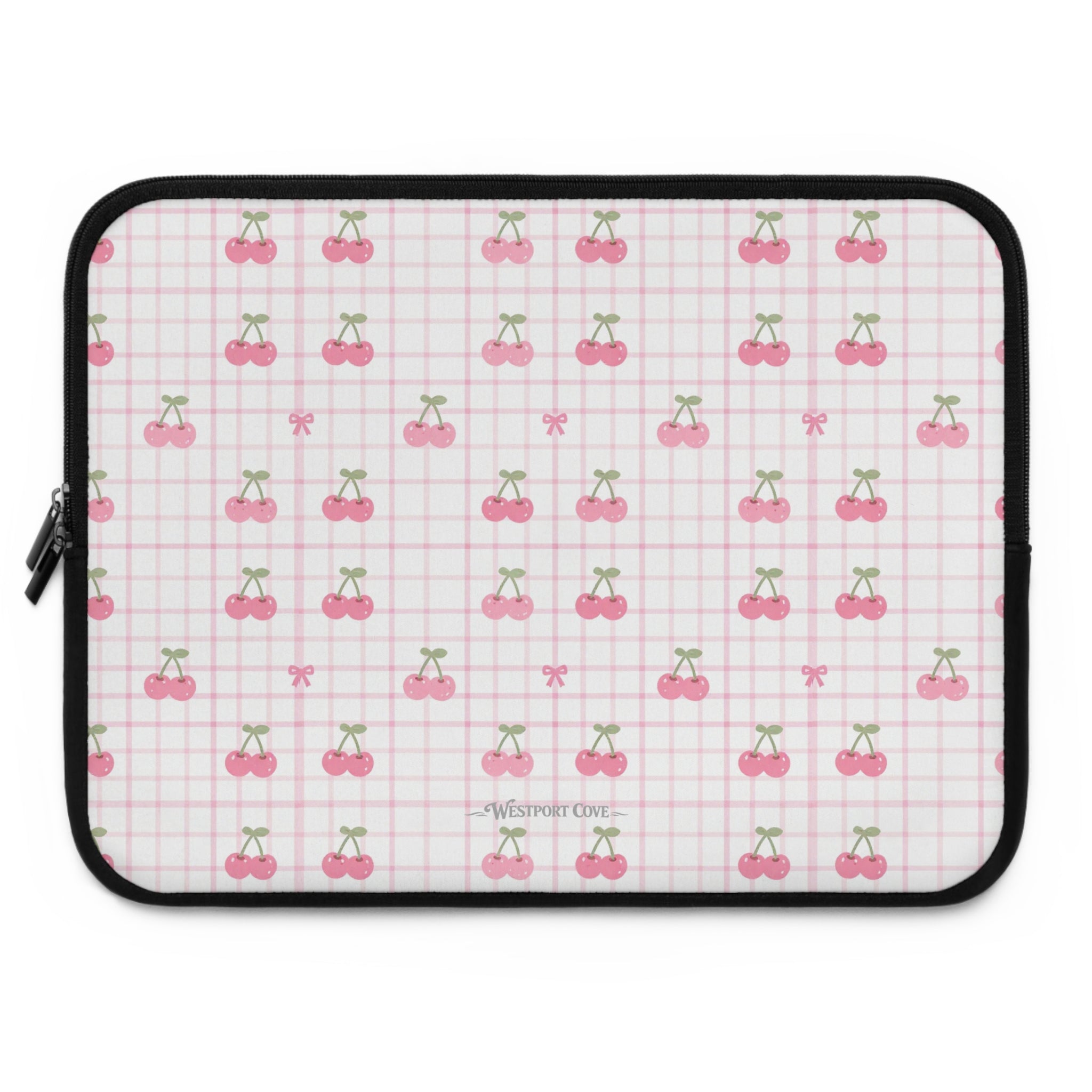 Cherry Ice Cream Smile - Safe Harbor Laptop Sleeve