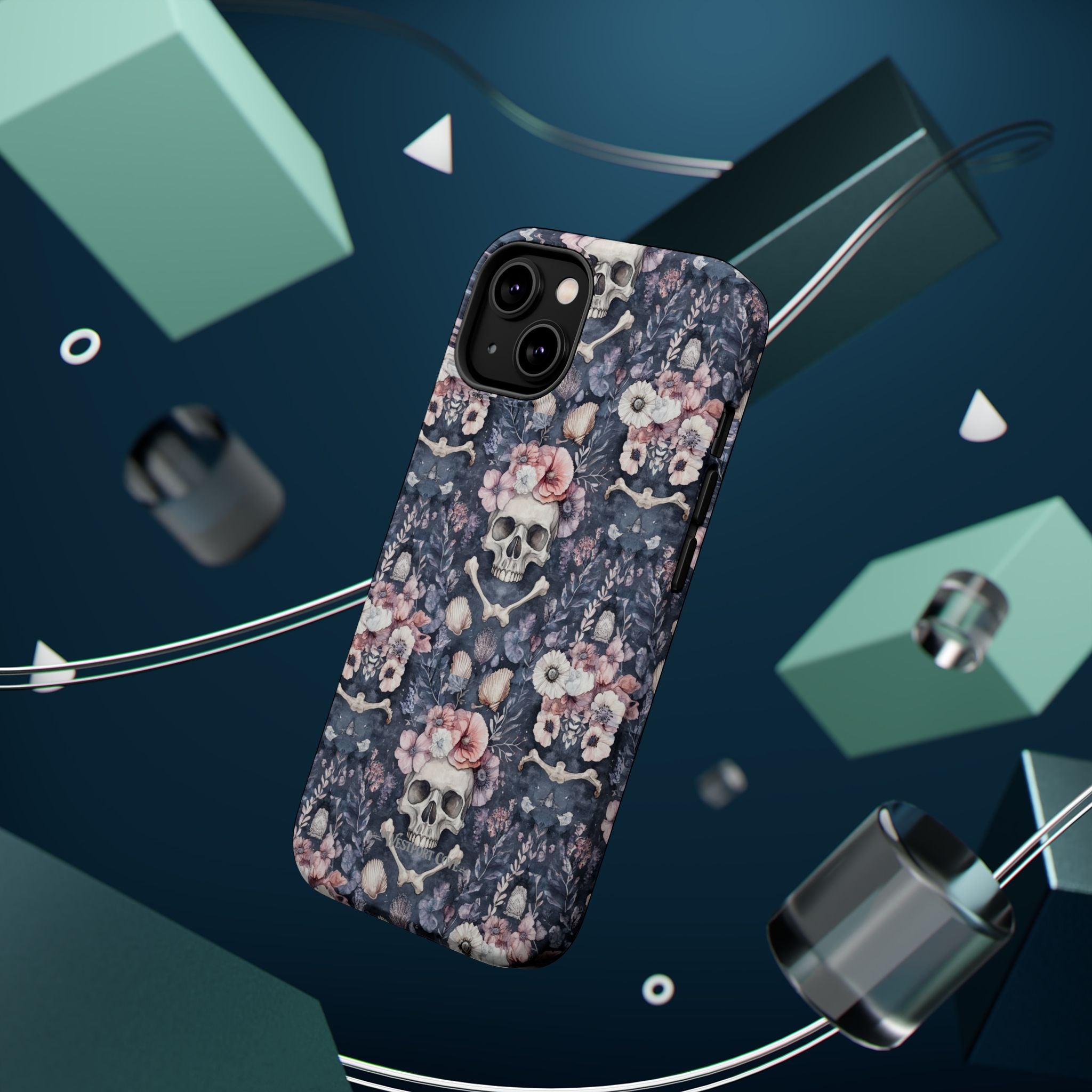 Floral Skull - Extreme MagSafe Phone Case