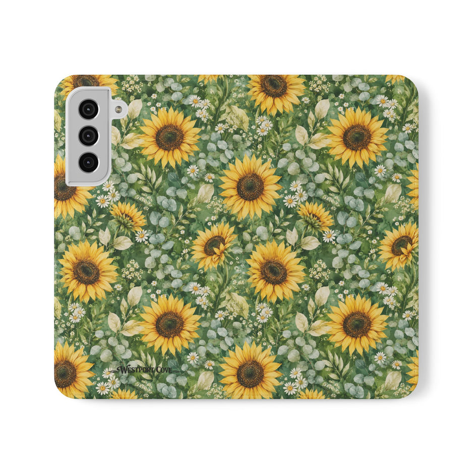Sunflower Garden - Flip Case