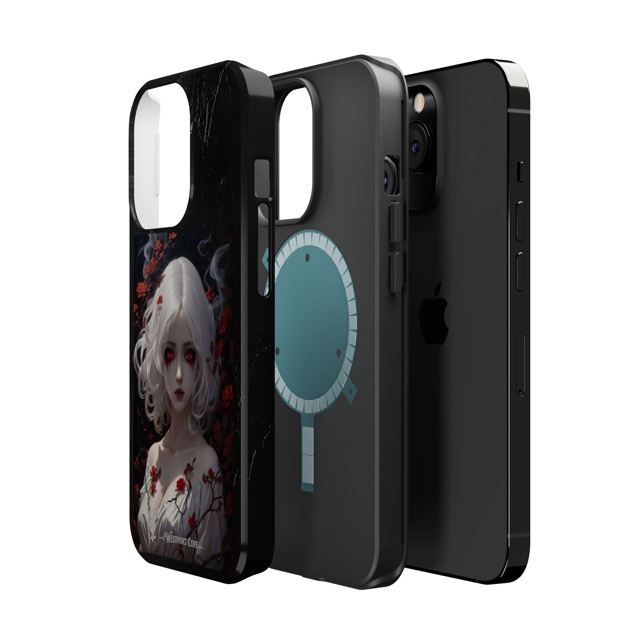 Gothic Anime Girl - Extreme MagSafe Phone Case