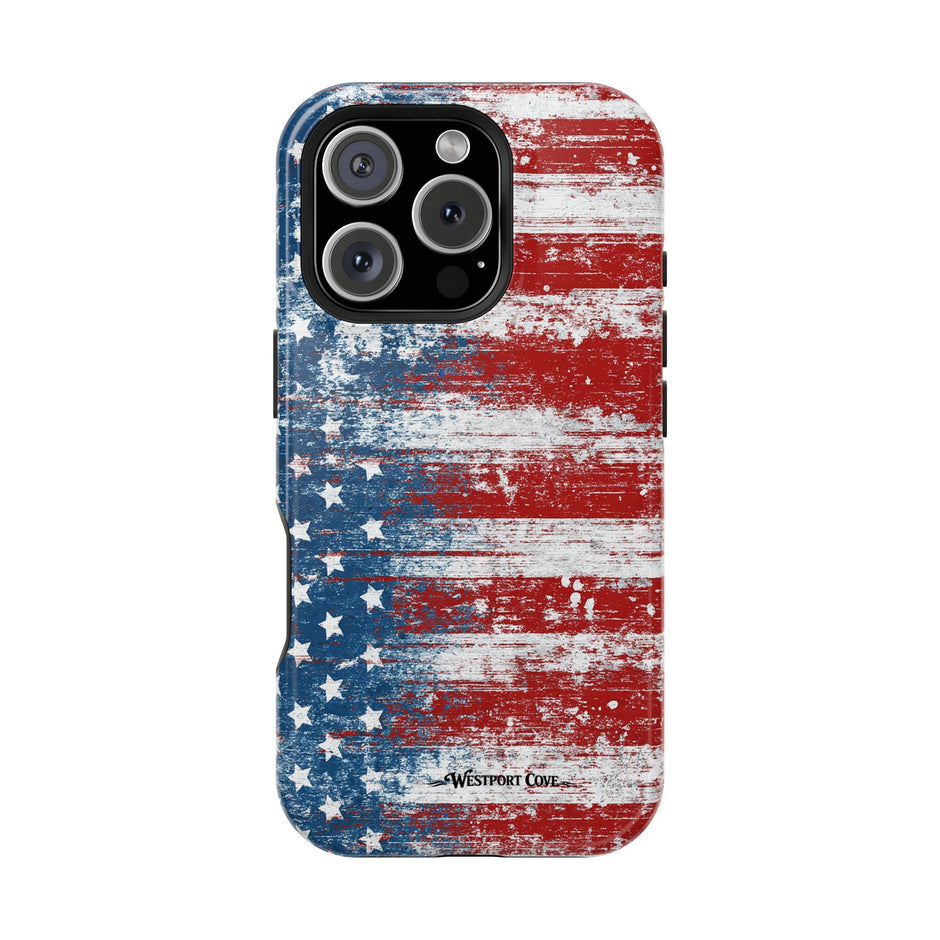 American Flag Distressed - Extreme MagSafe Phone Case
