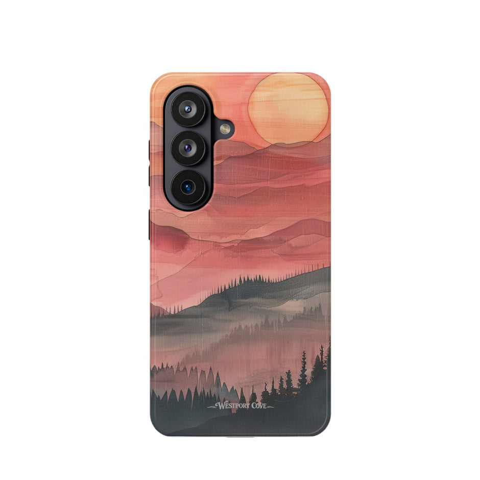 Sunset Mountain - Extreme MagSafe Phone Case