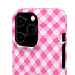 Pink Gingham - Elite Case