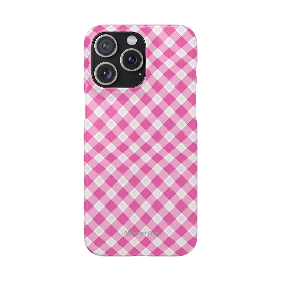 Pink Gingham - Elite Case