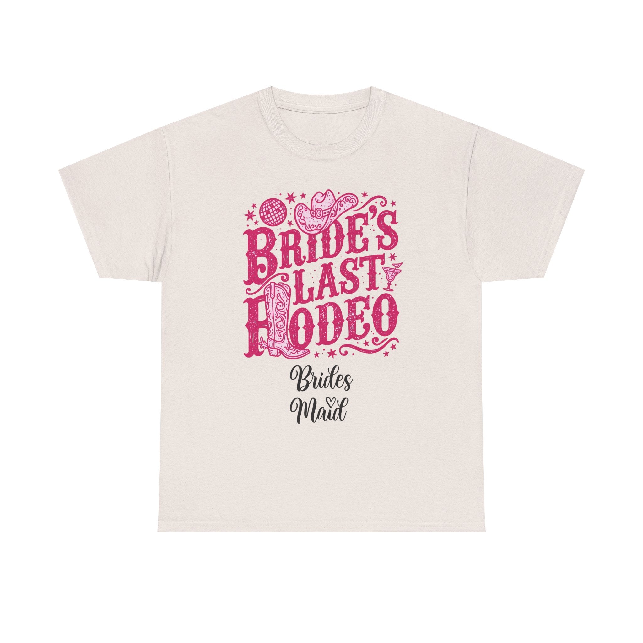 Bride’s Last Rodeo T-Shirt — Bachelorette Bridesmaid Party Western Tee