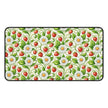 Strawberry Delight Desk Mat — Floral Vintage Garden Mouse Pad/Desk Protector