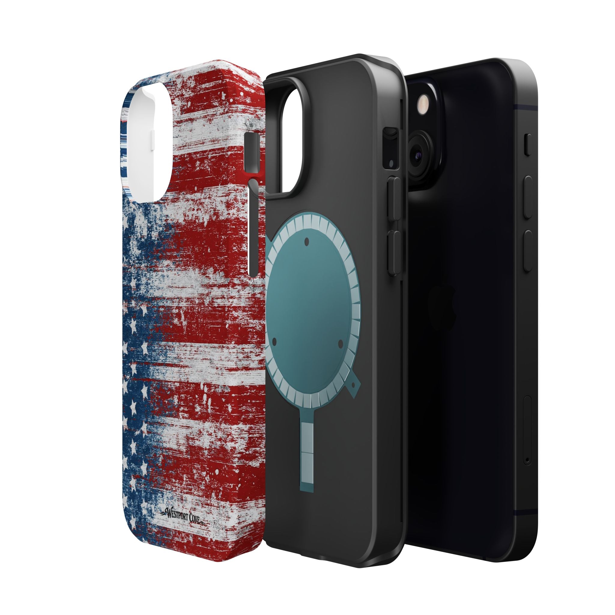 American Flag Distressed - Extreme MagSafe Phone Case