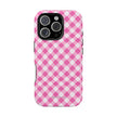 Pink Gingham - Extreme Phone Case