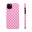 Pink Gingham - Elite Case