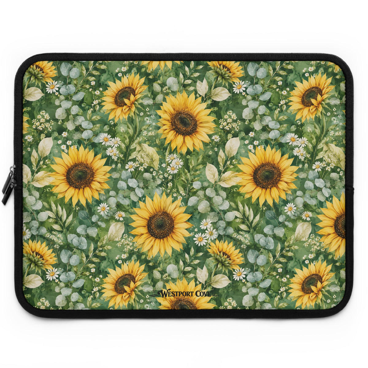 Sunflower Garden - Safe Harbor Laptop Sleeve