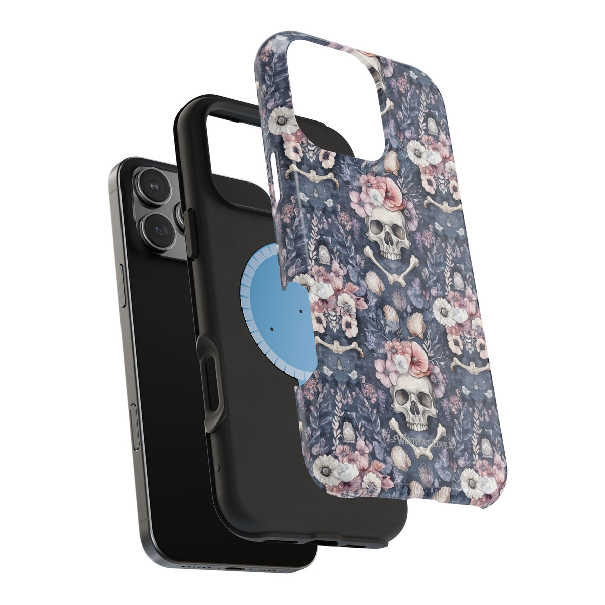 Floral Skull - Extreme MagSafe Phone Case