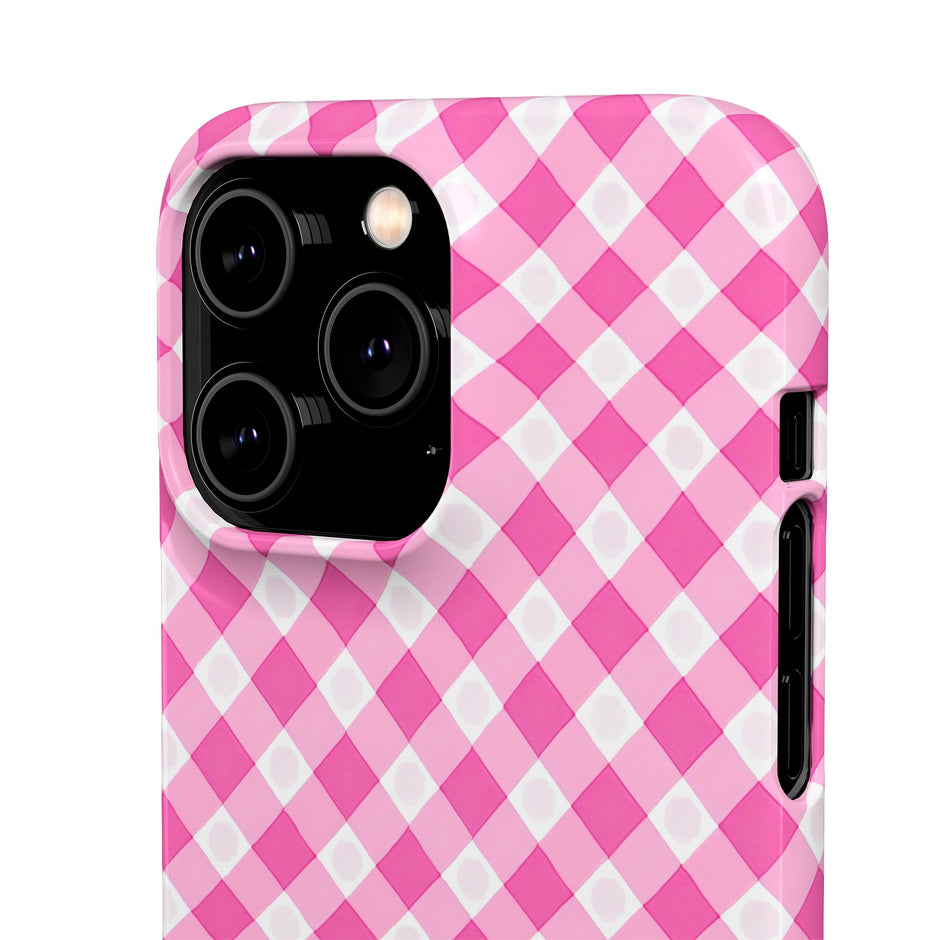 Pink Gingham - Elite Case