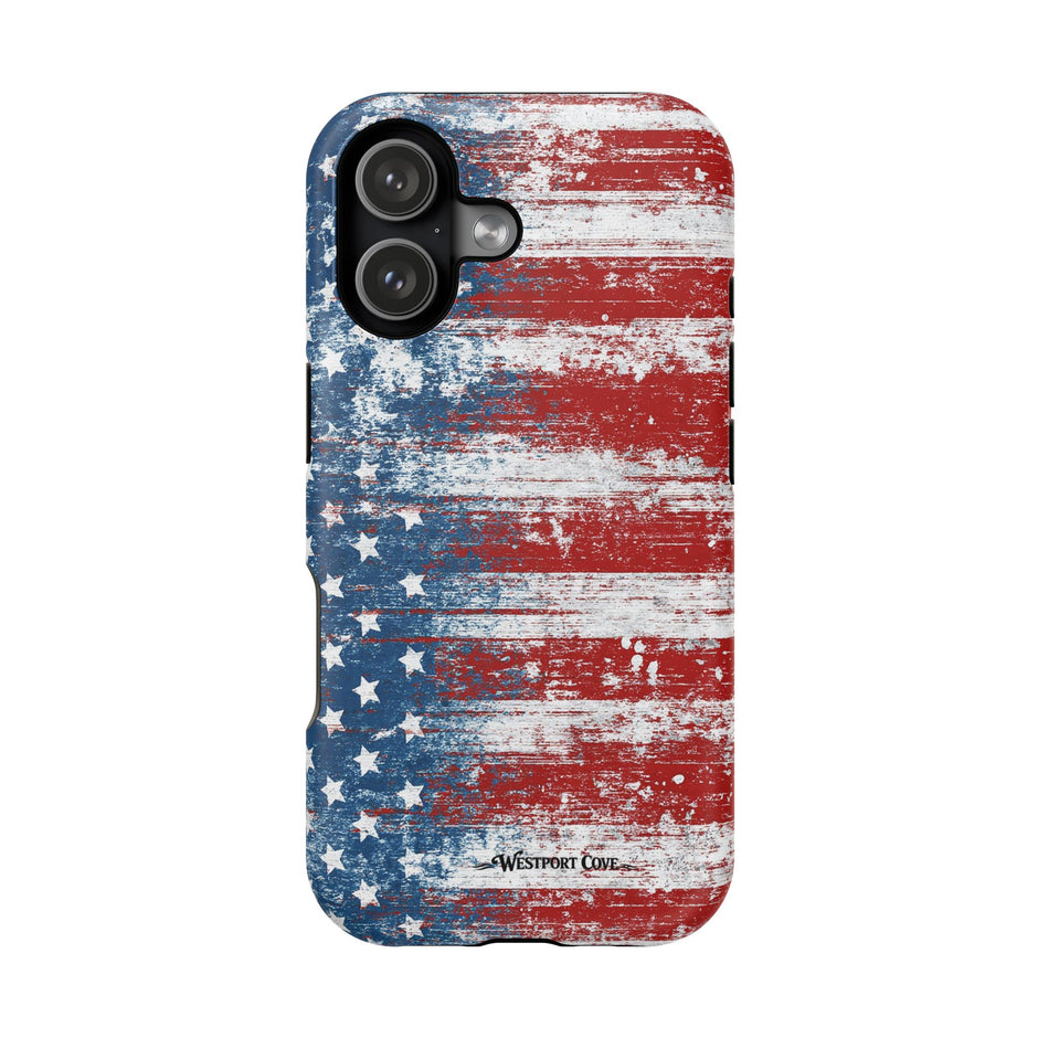 American Flag Distressed - Extreme MagSafe Phone Case