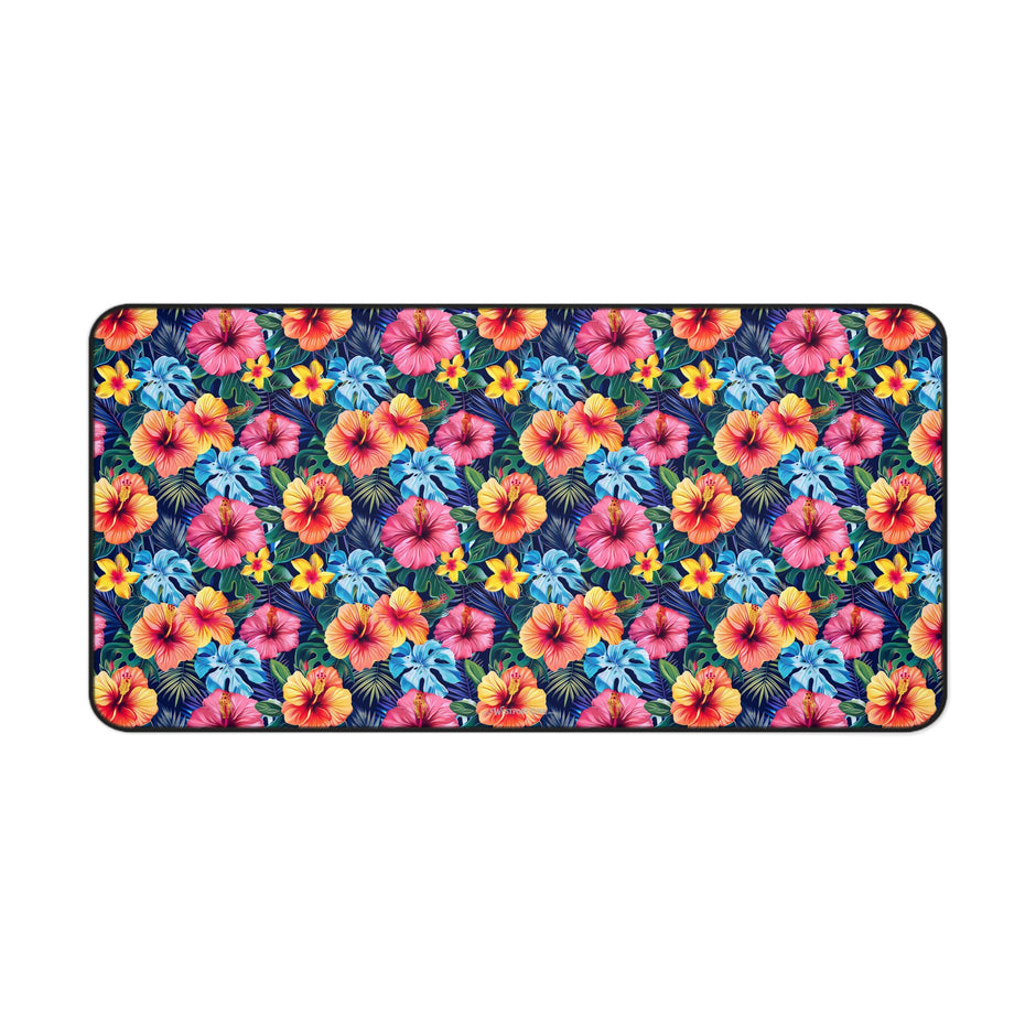 Tropical Hibiscus - Launch Pad - Desk Mat