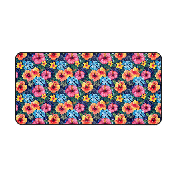 Tropical Hibiscus - Launch Pad - Desk Mat