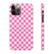 Pink Gingham - Elite Case