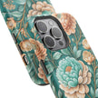 Teal Peony - Extreme MagSafe Phone Case