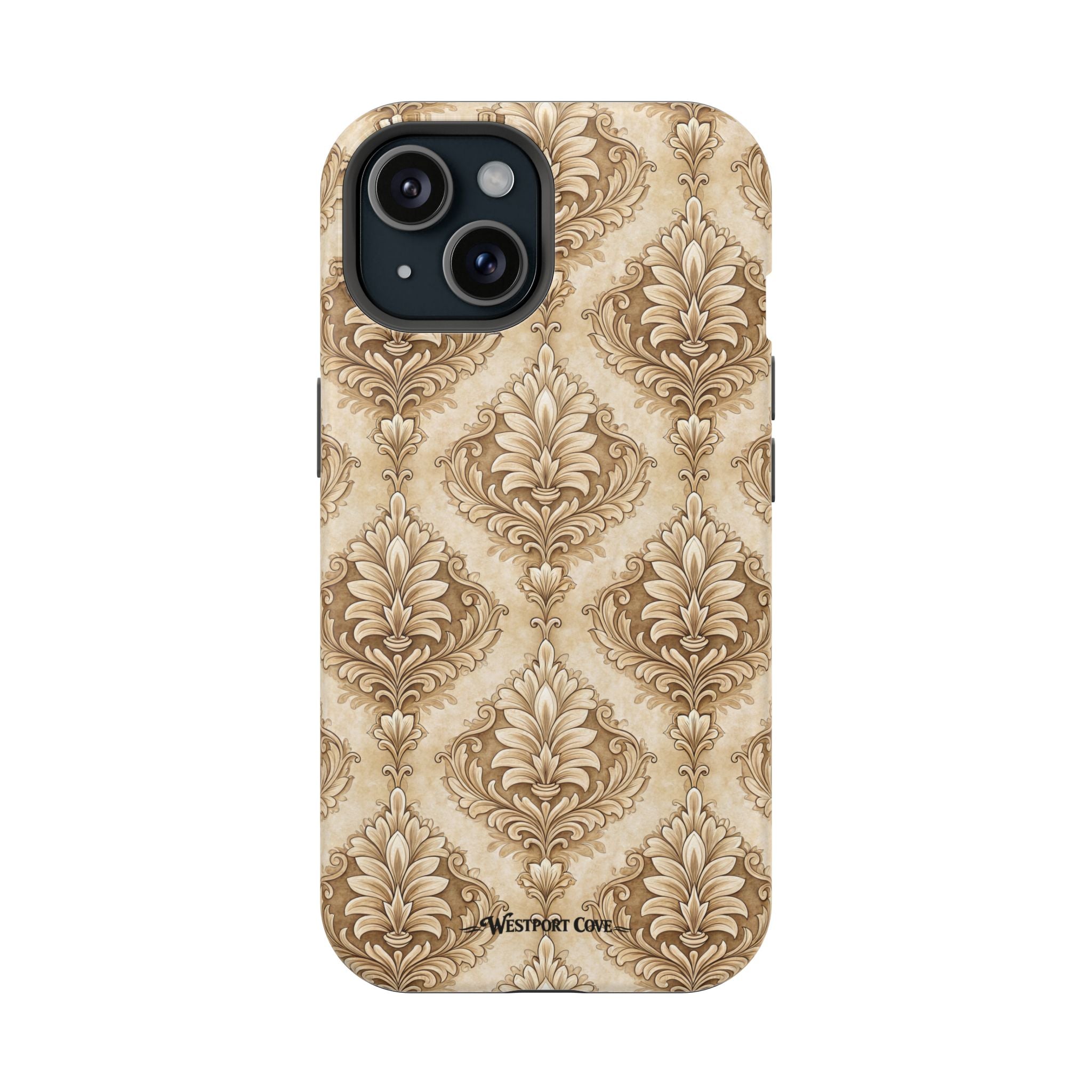 Damask Taupe - Extreme MagSafe Phone Case