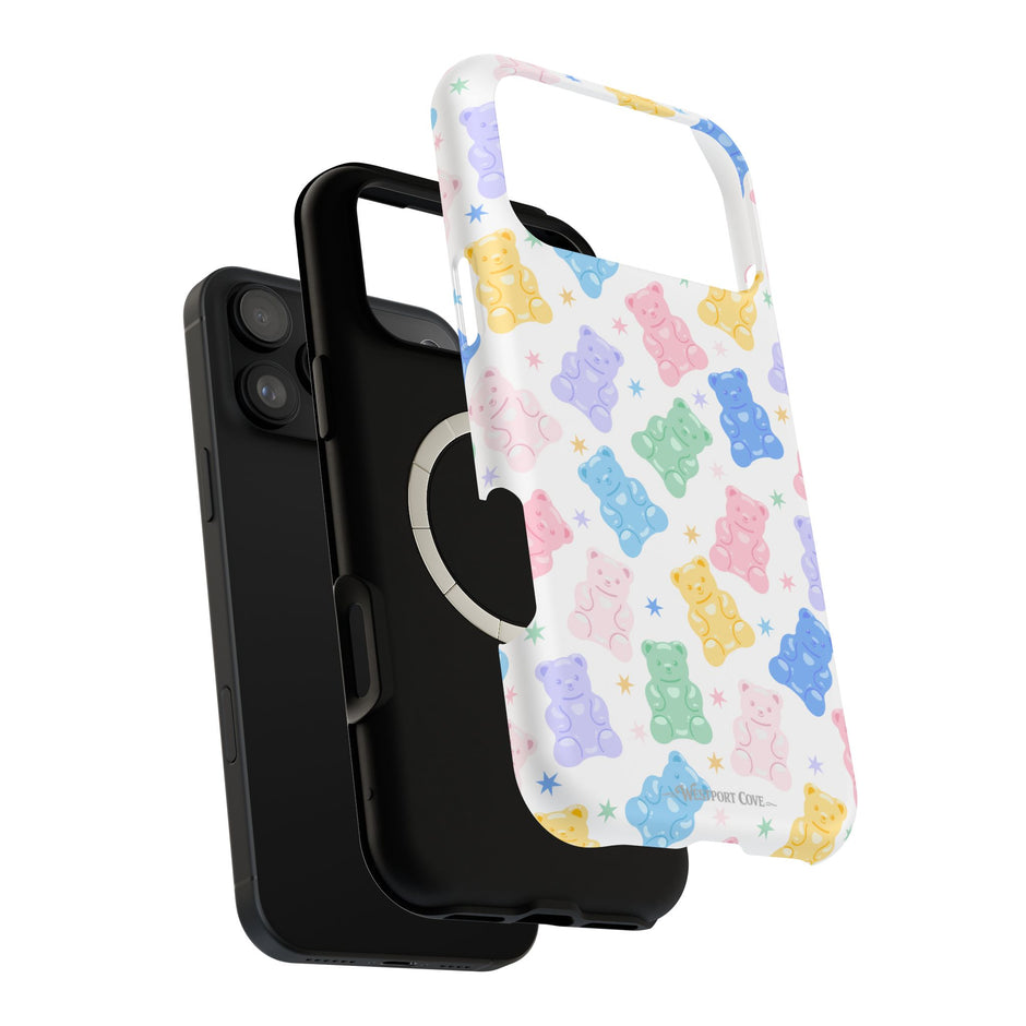 Pastel Gummy Bear Pattern Extreme Impact MagSafe Phone Case
