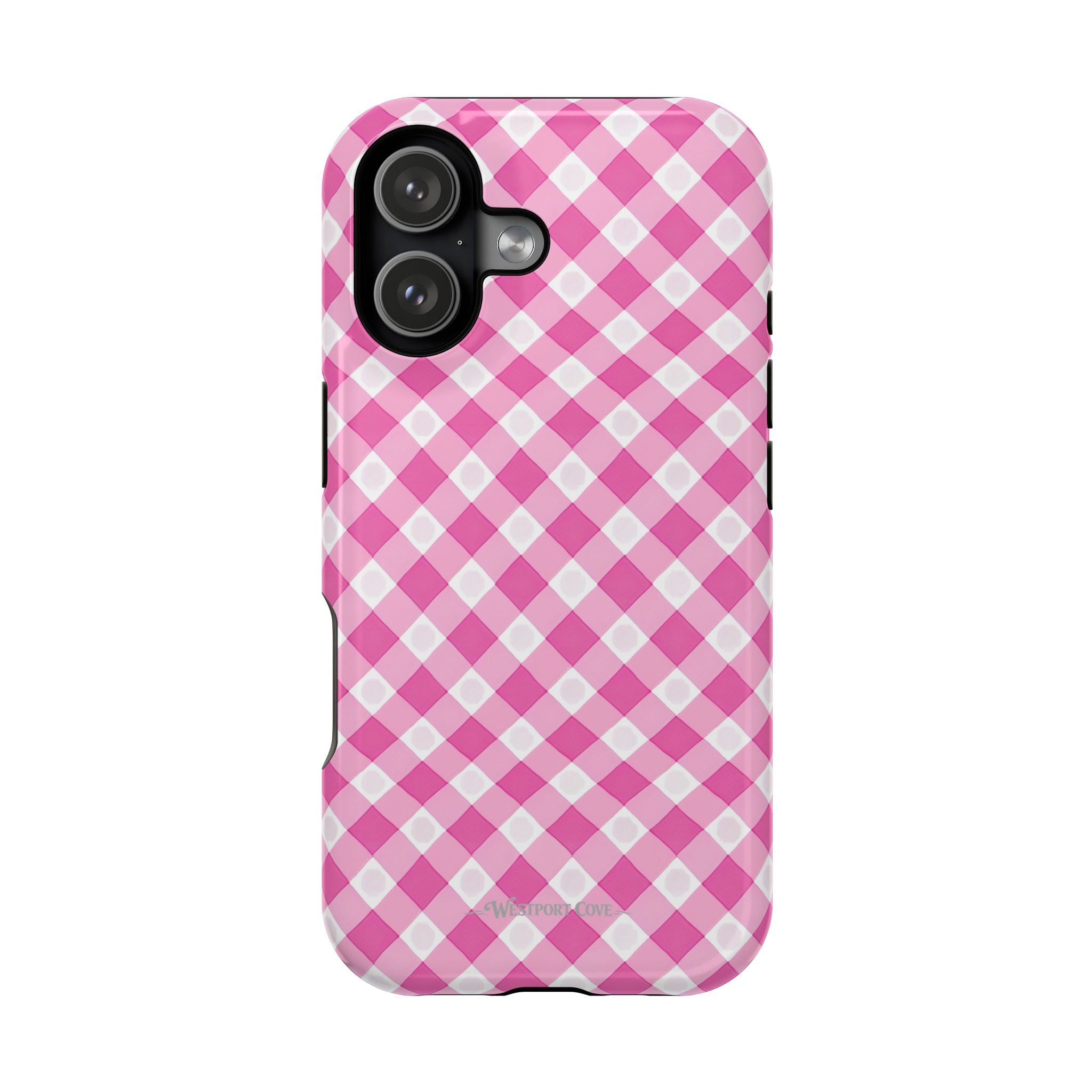 Pink Gingham - Extreme Phone Case