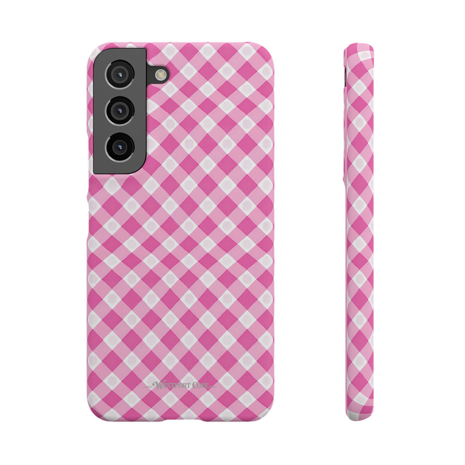Pink Gingham - Elite Case