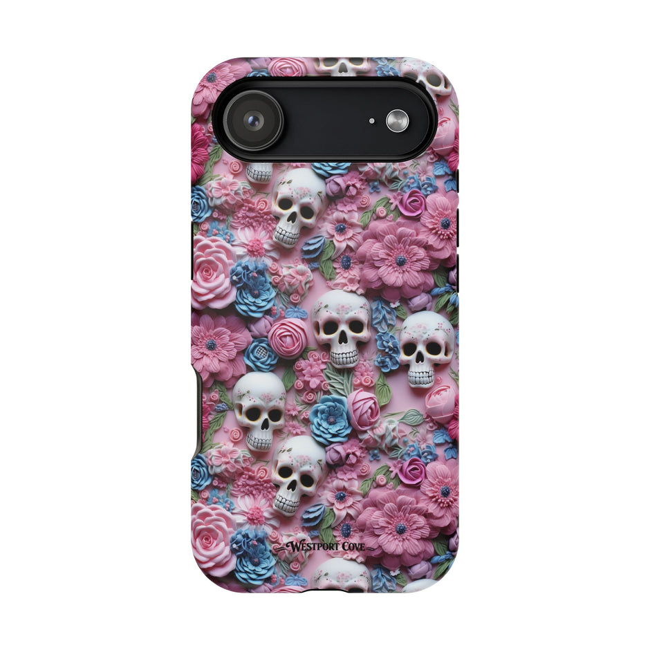 Floral Skull - Extreme MagSafe Phone Case