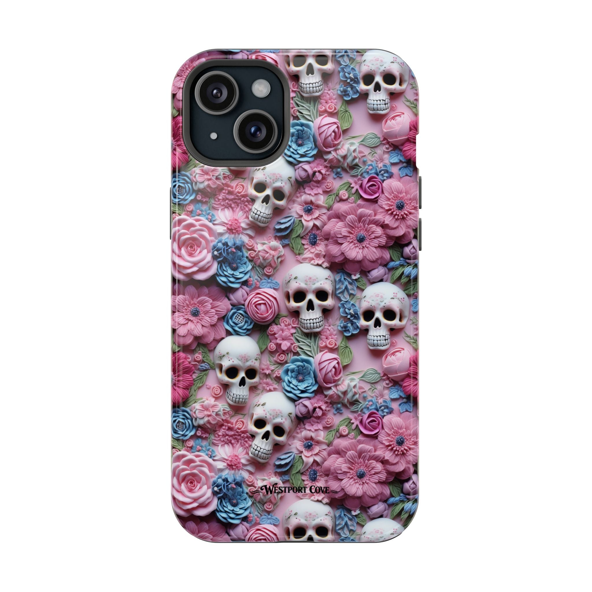 Floral Skull - Extreme MagSafe Phone Case