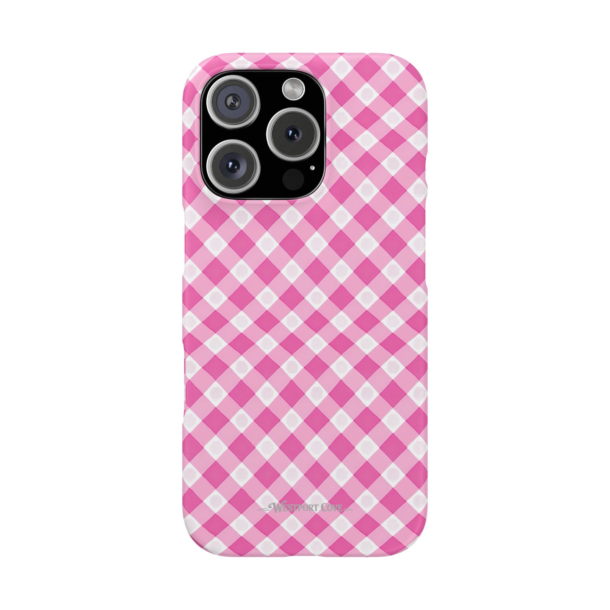 Pink Gingham - Elite Case