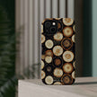 Timber - Wood Slice Pattern Extreme Impact MagSafe Phone Case Protective Cover