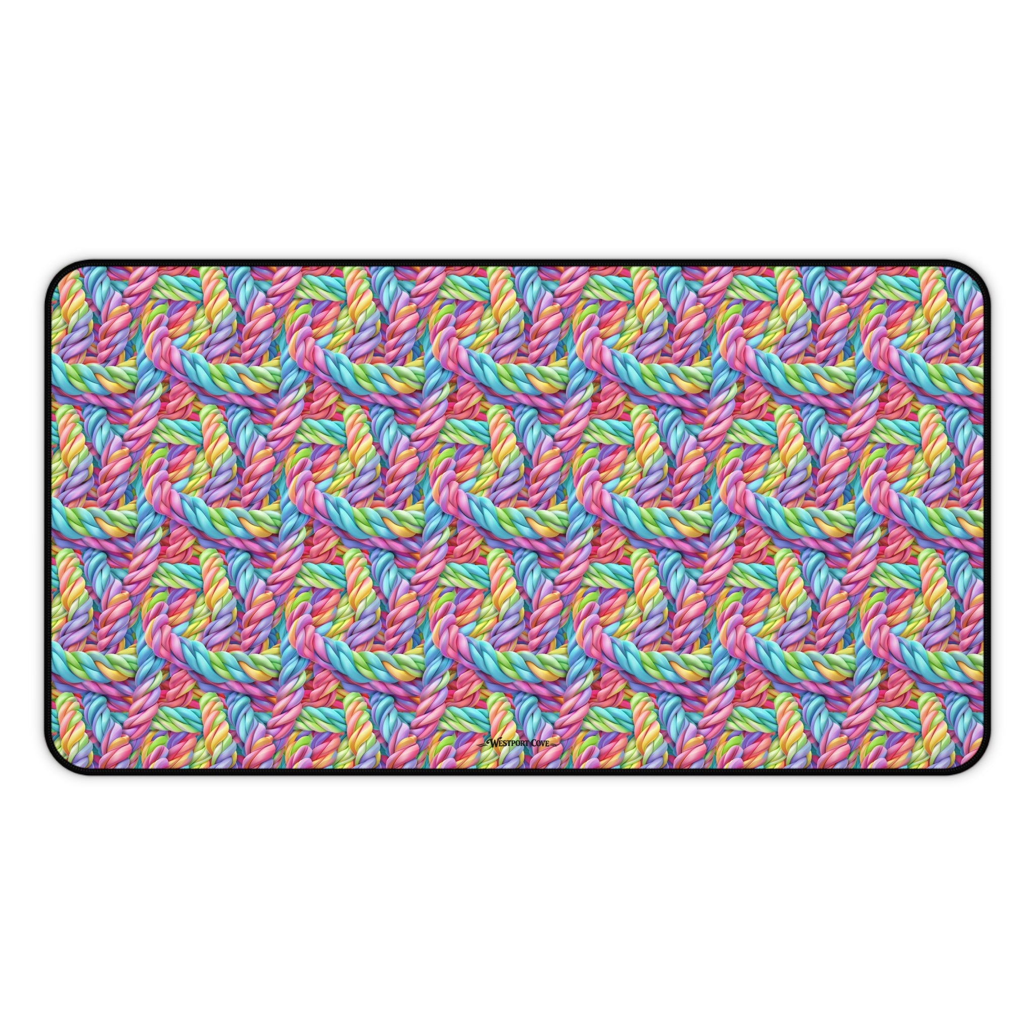 Twisted v2 - Launch Pad - Desk Mat