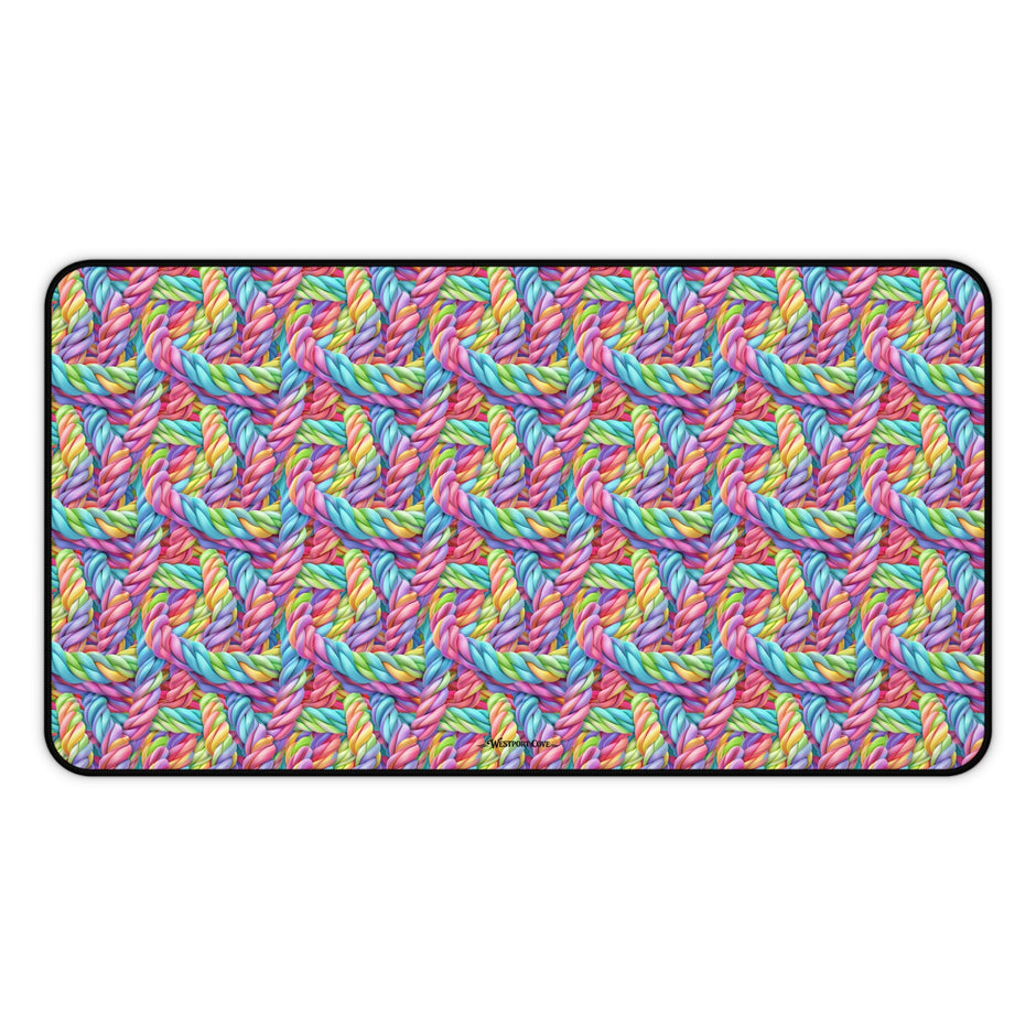 Twisted v2 - Launch Pad - Desk Mat
