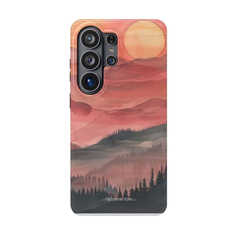 Sunset Mountain - Extreme MagSafe Phone Case