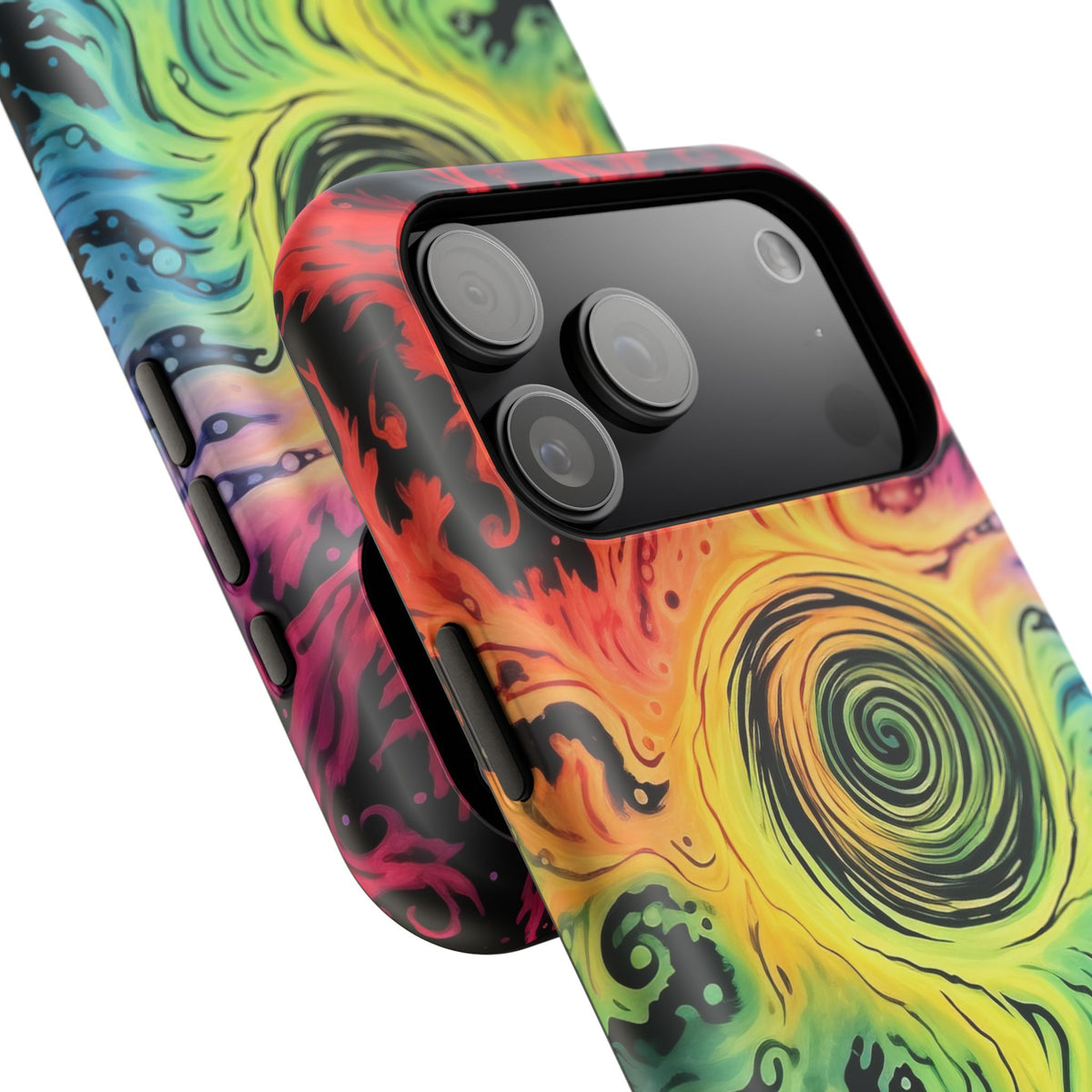 Psychedelic Rainbow Swirl Phone Case — Extreme Magsafe Phone Case