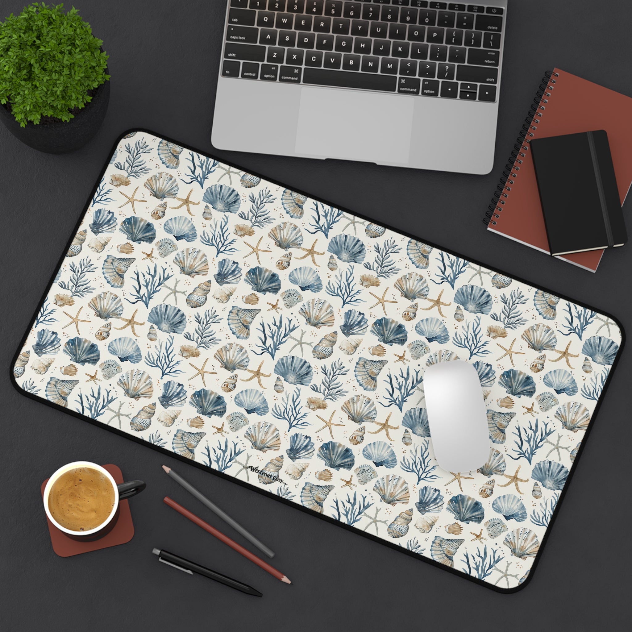 Don't Be Shellfish - Launch Pad - Desk Mat