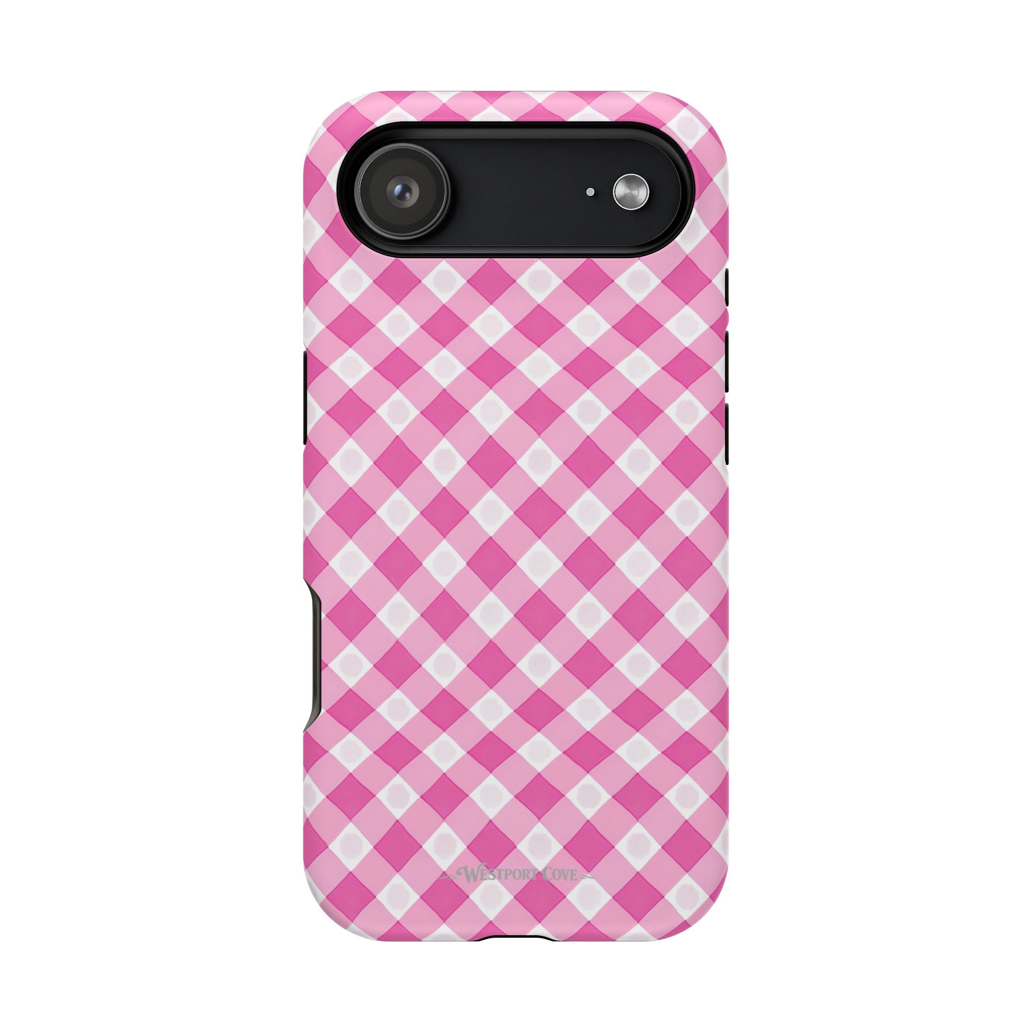 Pink Gingham - Extreme Phone Case