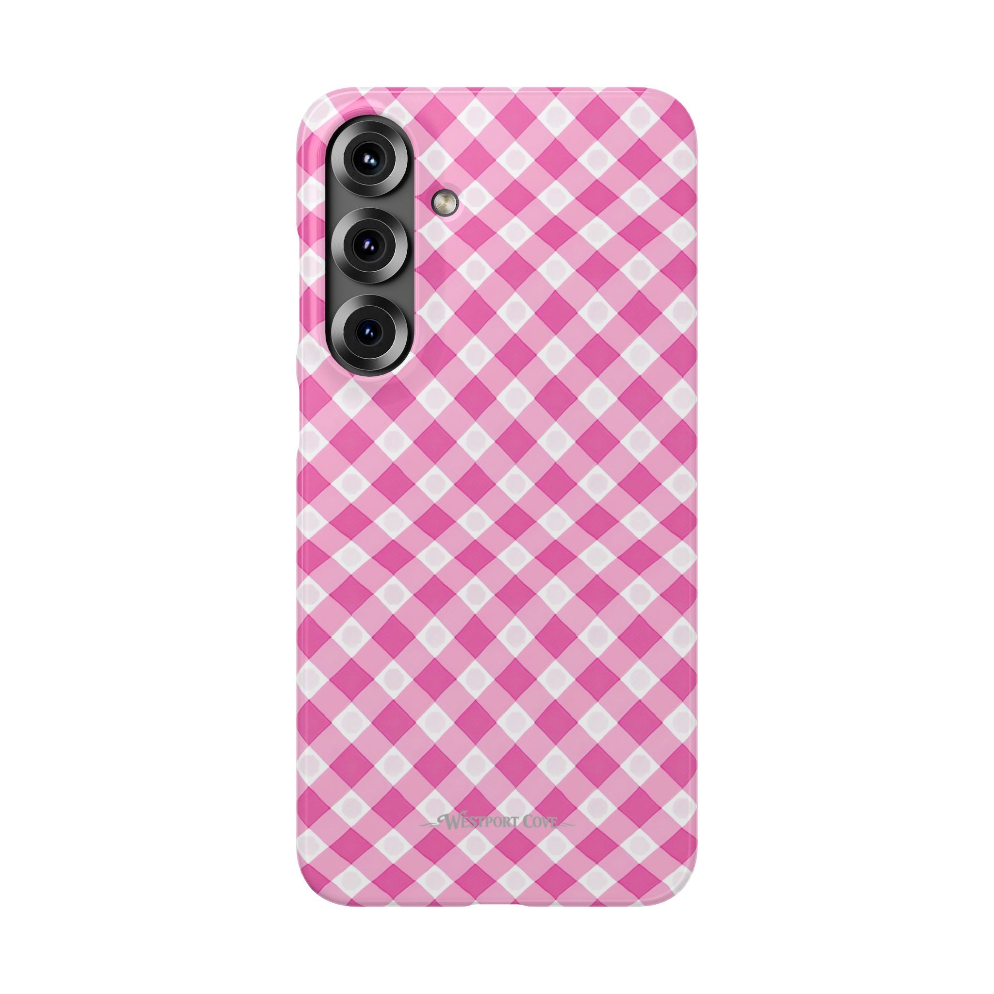 Pink Gingham - Elite Case